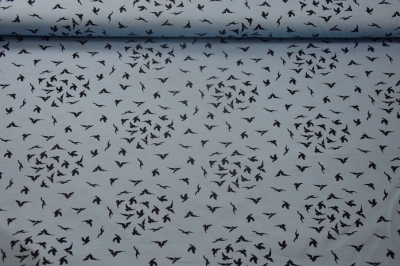 Jersey | Avalana | Vögel hellblau